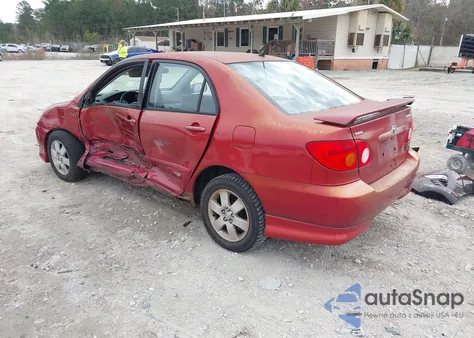 2003 Toyota Corolla S z USA, uszkodzony, nr VIN 2T1BR32EX3C019190